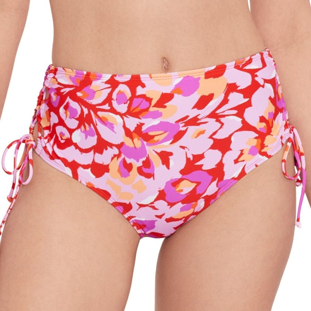 Salt + Cove Juniors' Flutter by Lace High-Waist Bikini Bottoms